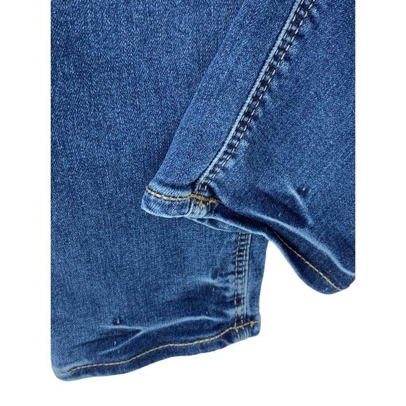 Old Navy Womens Rockstar Jegging Jeans Sz 8 Distress Skinny Pullon Elastic 2765 - Picture 3 of 9